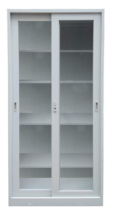 glass and steel glass cabinet|sliding glass door cabinet.